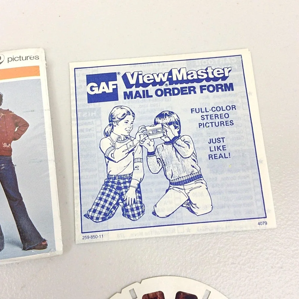 Vintage 1978 GAF View Master Laverne & Shirley J20 Showtime 3 Reel Set